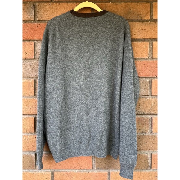 Vintage McGeorge Cashmere Sweater Argyle Ballantyne Scotland | Mens Size XXL - Picture 2 of 13